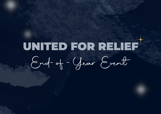 United for Relief - End of Year Event