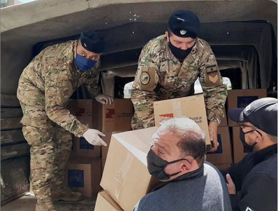 1 million dollars raised 28,571 families will receive food boxes