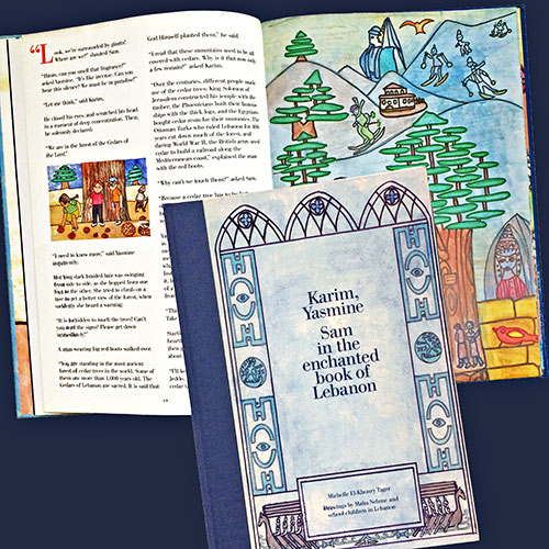 Publishing of "The Enchanted Book of Lebanon"