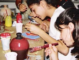 Income generating training for women