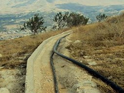 Installation of water pipes between Bazoon and Bkerkacha