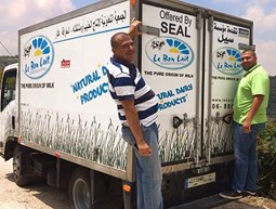 Purchase of a refrigerated truck to collect milk