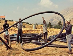 Installation of 2,000m of Water Pipes in Aynata