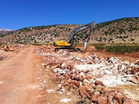 Install 1,000 m of Water Pipes in Deir Al Ahmar
