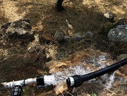 Water Well and Irrigation pipes in Memneh