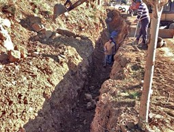 Install Water pipes in Kfardebian for Irrigation