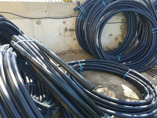 Purchase and Install water pump and 850m pipes for irrigation