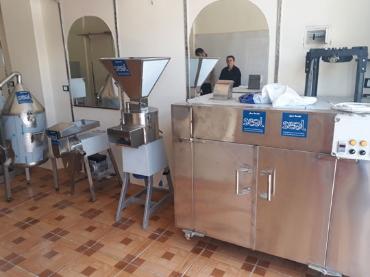 Equipment for Machghara mouneh production