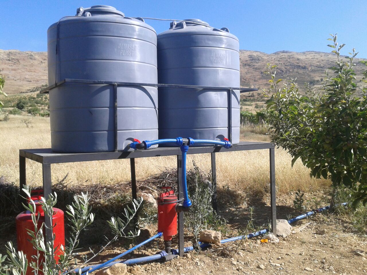Drip irrigation in Bkifa 