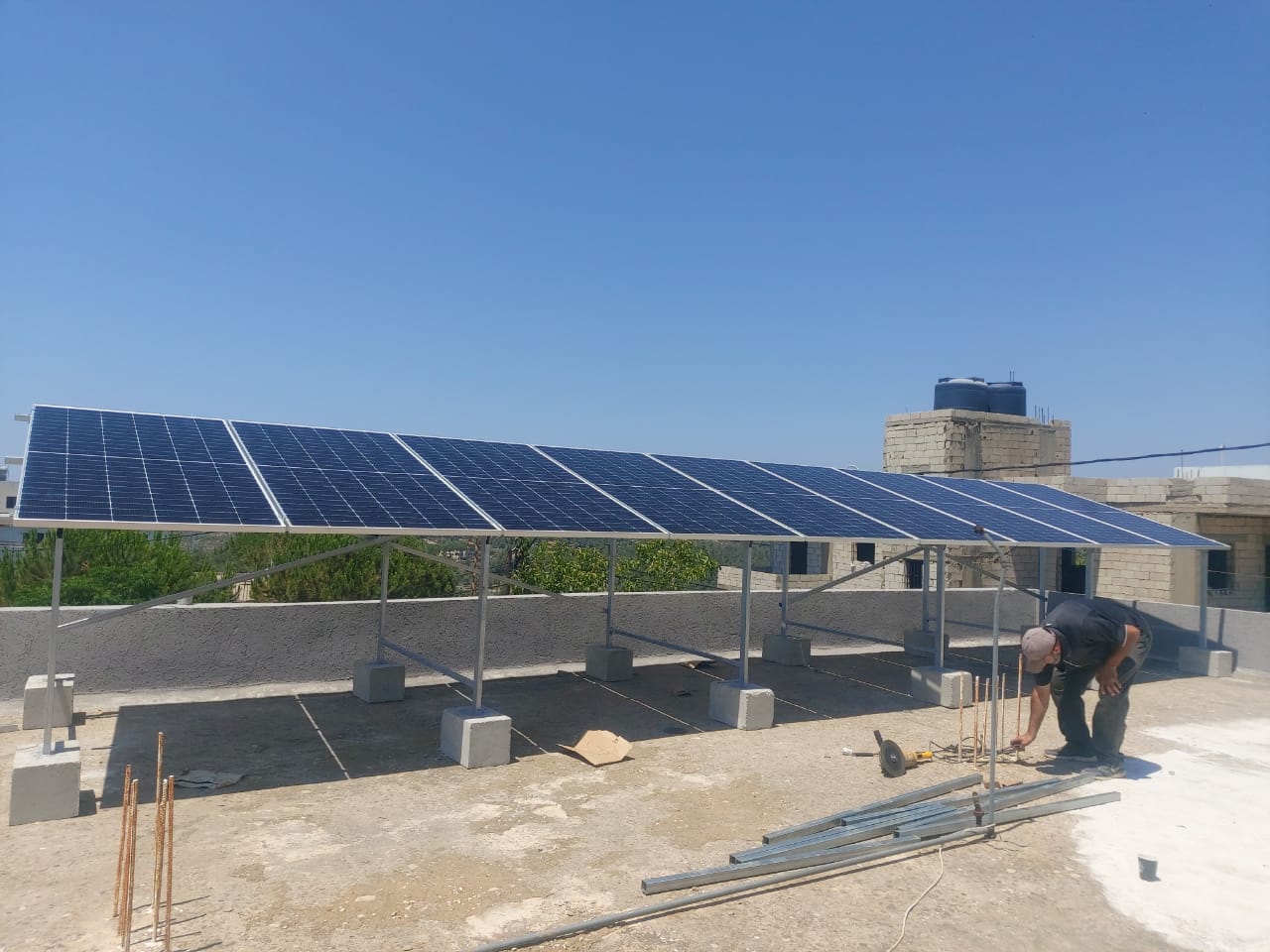 Solar Installation for the Civil Defense Center in Mtolleh
