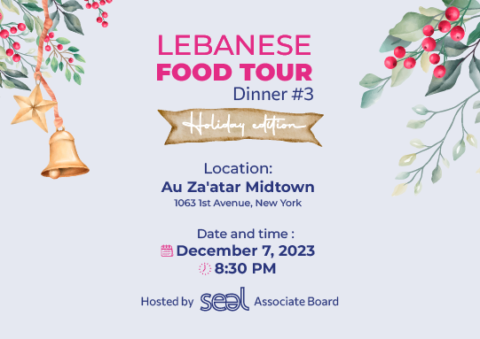 LEBANESE FOOD TOUR: DINNER #3